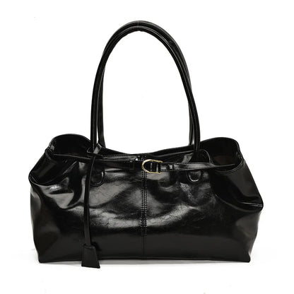 schwarze vegane handtasche damen mit maßangaben 45 x 20 x 13 cm