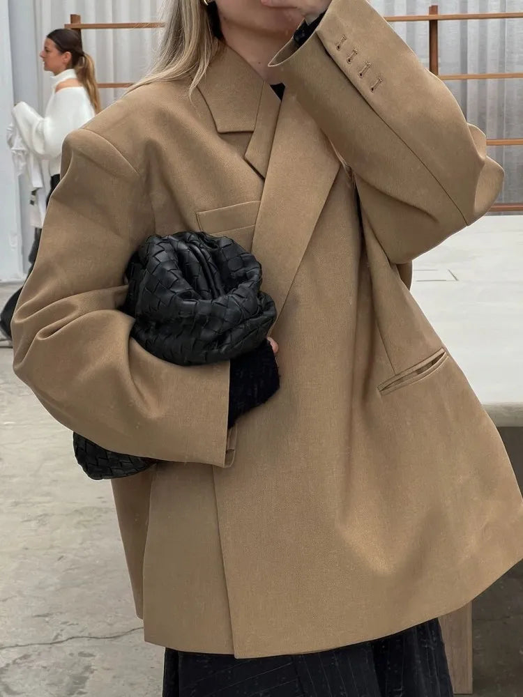 Norvielle Damen Übergrößer Blazer