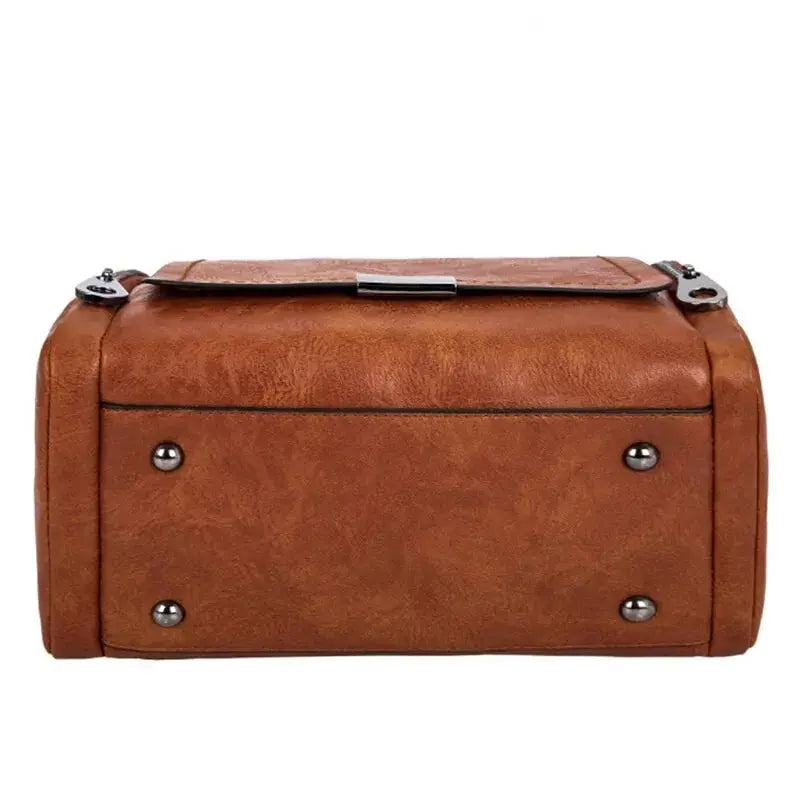 Norvielle Damen Handtasche Weiches Leder Reißverschluss