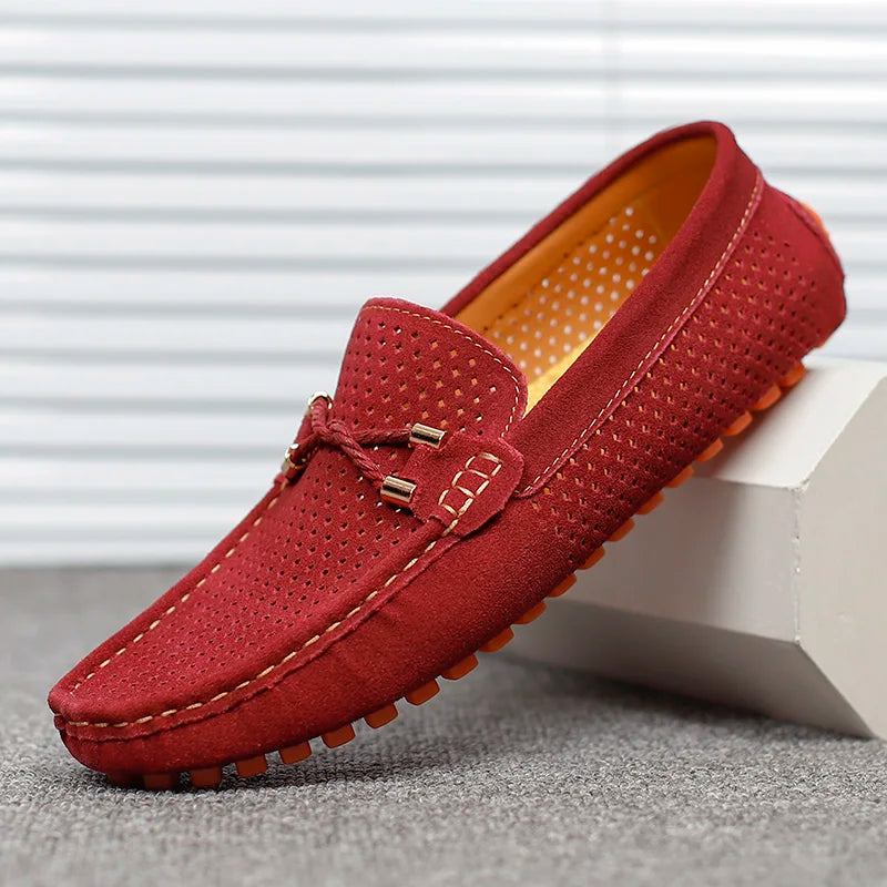 Giovanni atmungsaktive Leder-Schnürschuhe