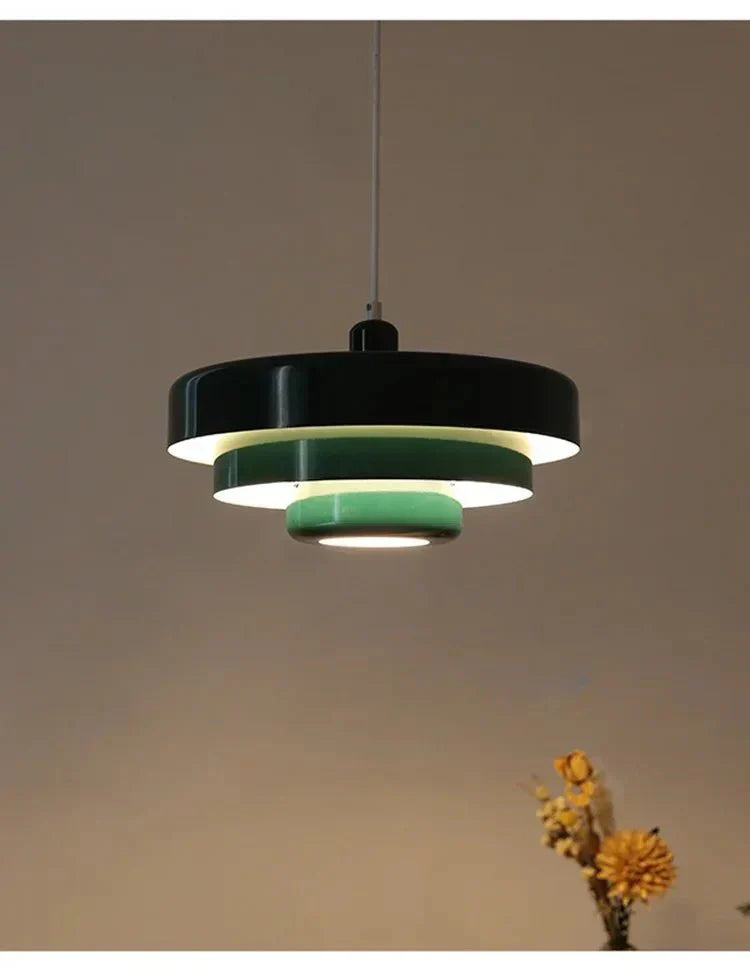 Alumea Minimalistische Pendelleuchte Macaron Nordisch Weiß