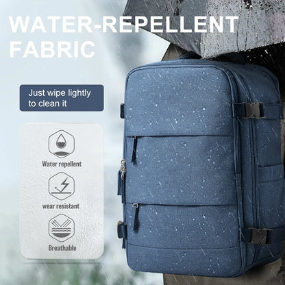 Reiserucksack Wasserdicht 15,6 Laptopfach Große Kapazität