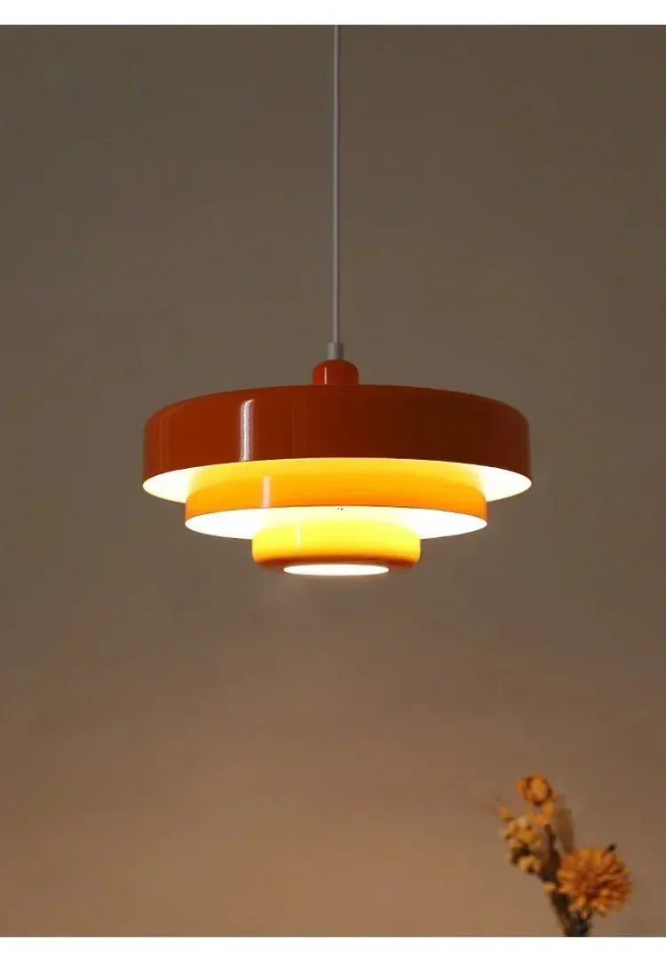 Alumea Minimalistische Pendelleuchte Macaron Nordisch Weiß