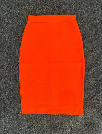 Damen Bleistiftrock Eleganter Rayon Rock für Party