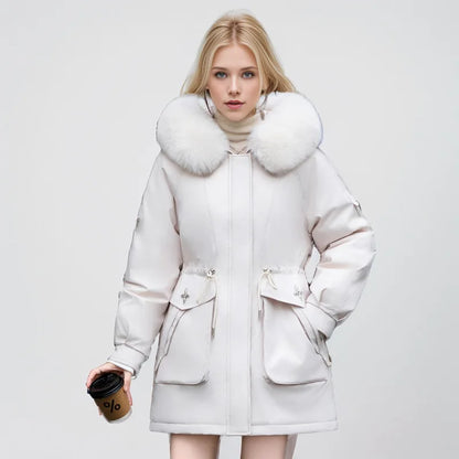 Kunstfelljacke Damen Stilvoll
