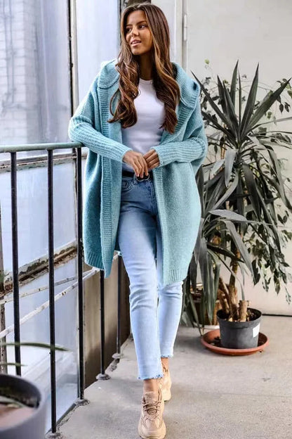 Norvielle Damen Fledermaus Strickjacke