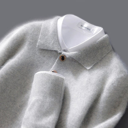 Belford Herren Polo aus Kaschmir