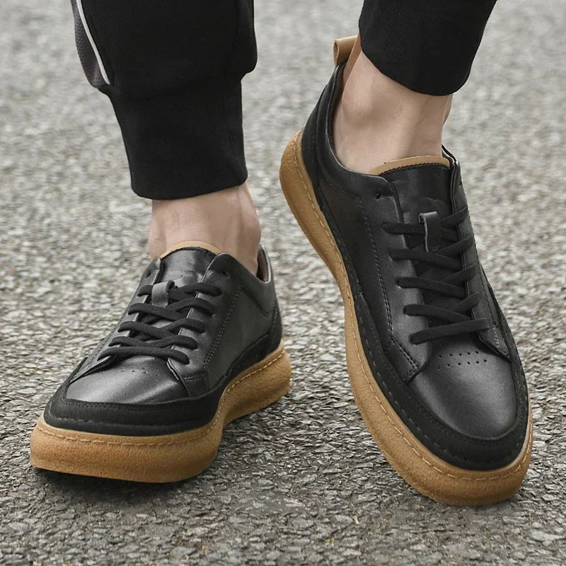 Herren Derby-Schnürschuhe Gummisohle