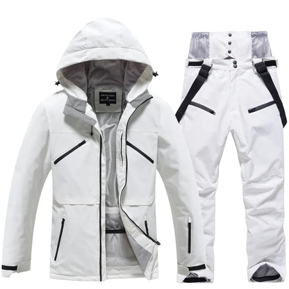 Unisex Skianzug Zweiteiliger Jacke und Hose