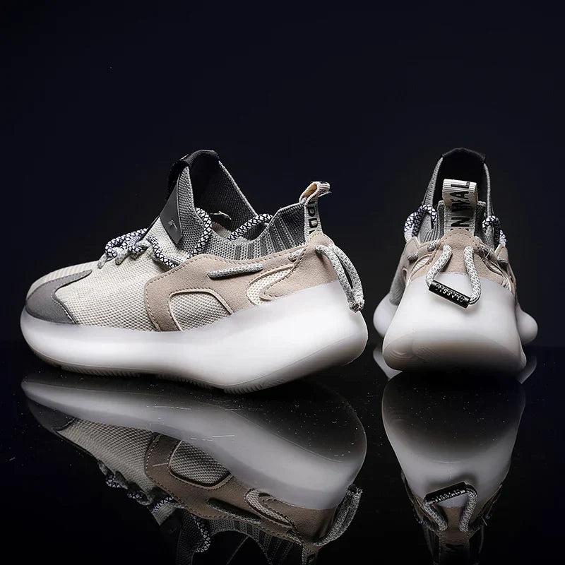 Orthopädische Sneaker Damen Mesh Schnürung