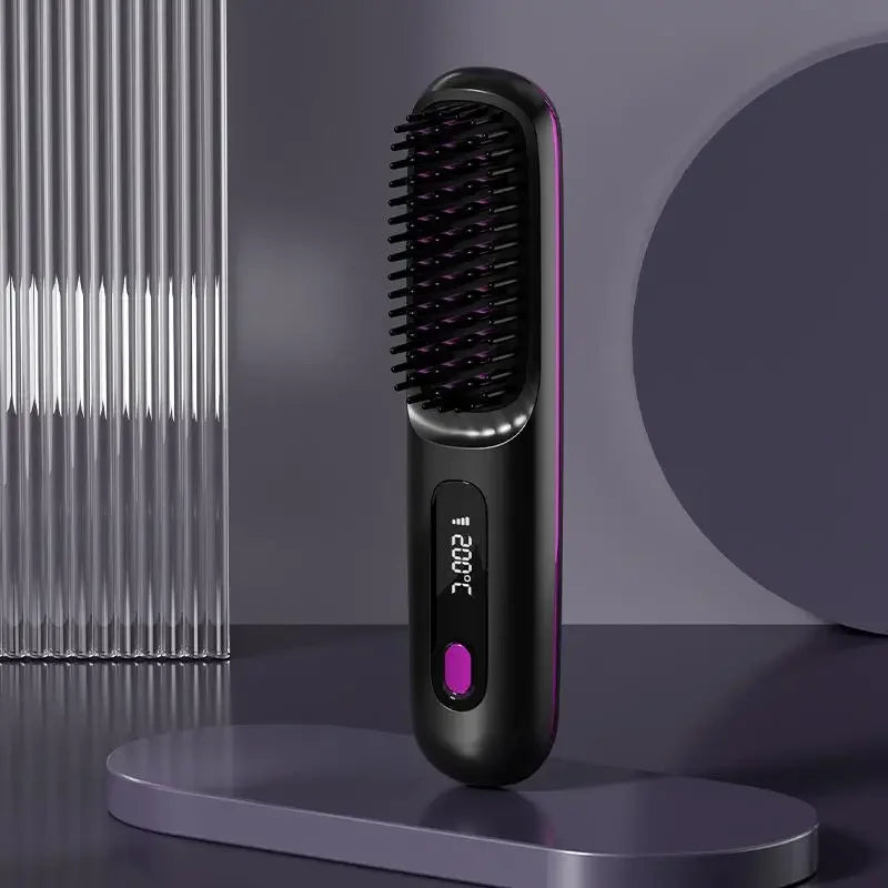 Kabelloser Haarglätter Keramik Ionentechnologie USB-Ladefunktion