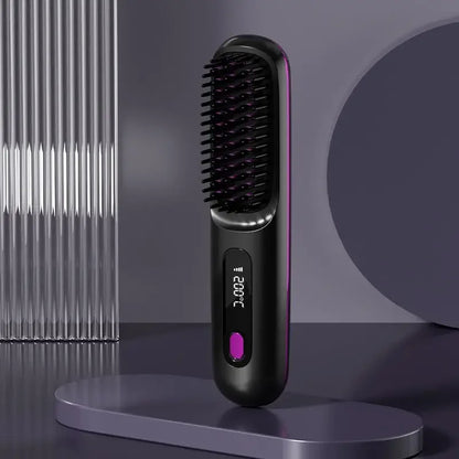 Kabelloser Haarglätter Keramik Ionentechnologie USB-Ladefunktion