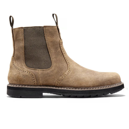 Herren Chelsea Boots Elastisch Pembroke