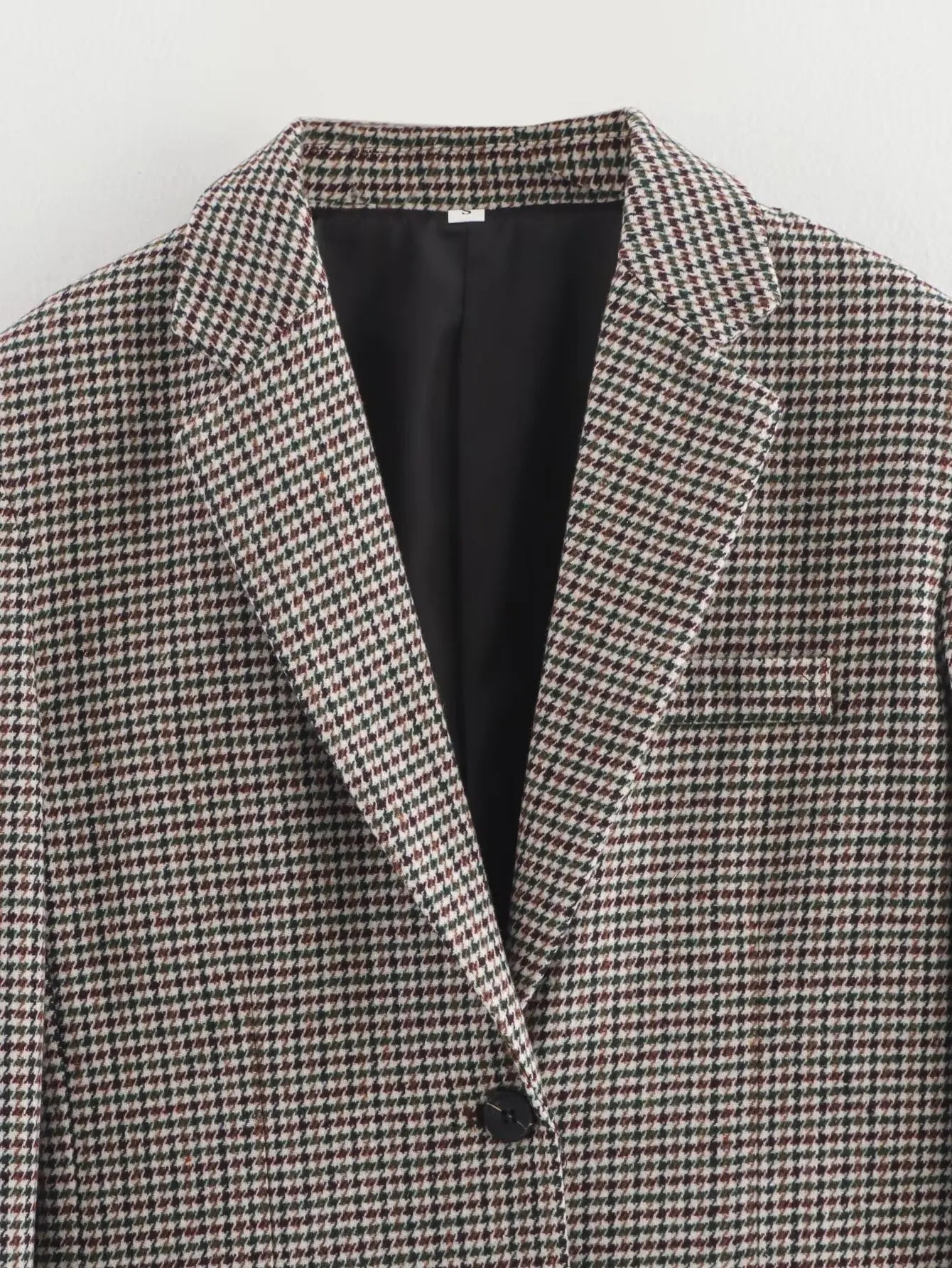 Noverra Damenblazer Kariert Oversized Klassisch