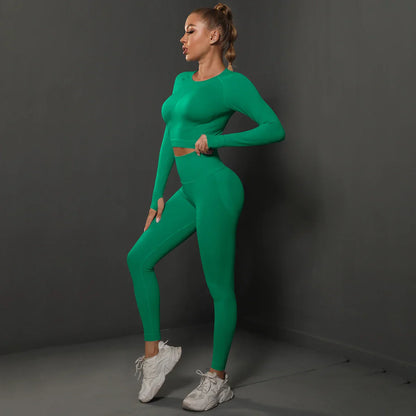 Damen Sportset Nahtlos Komfort