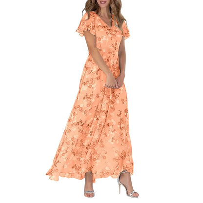 Norvielle Damen Sommerkleid Leicht Strandkleid