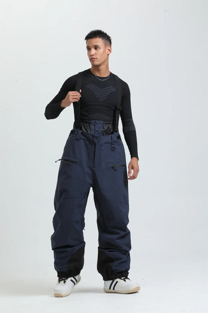 Unisex Skihose Trägersystem Funktionsmaterial