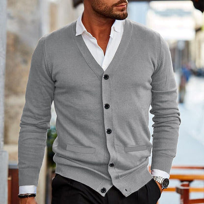Herren Cardigan Komfort Klassiker