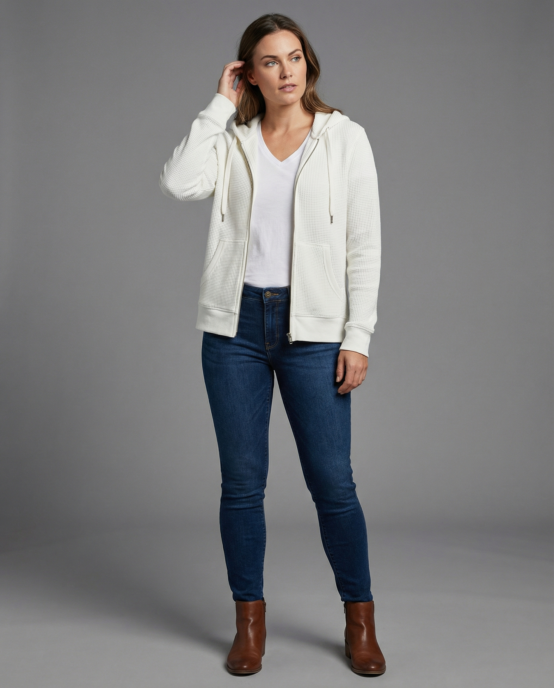 Damen Freizeitjacke Kariert - Norvielle