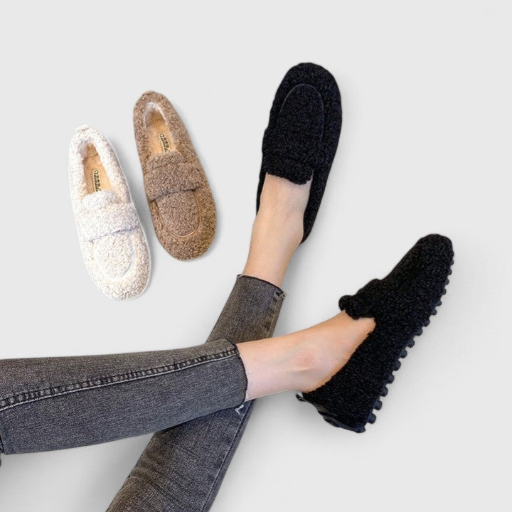 Damen Warme Slipper Elegantes Design - Norvielle