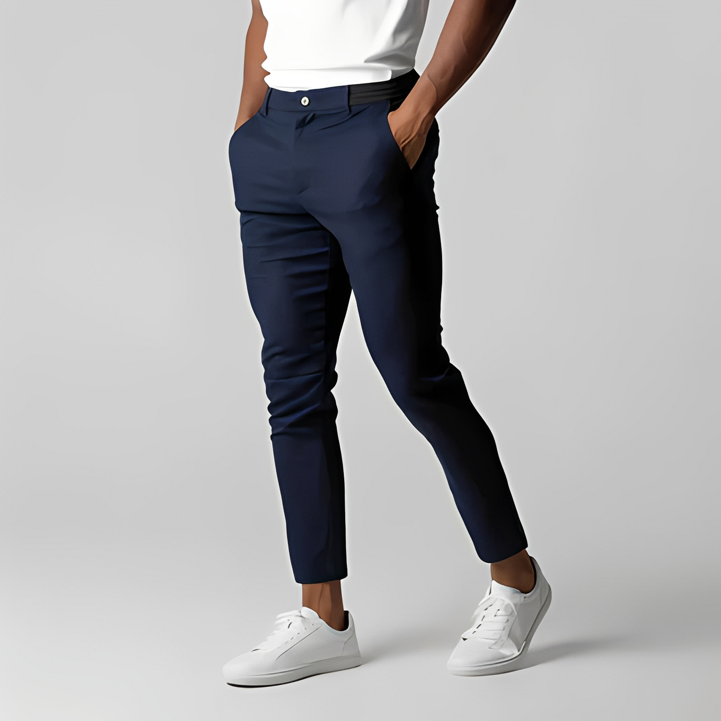 Herren Sommerhose Modisch Leicht Beige