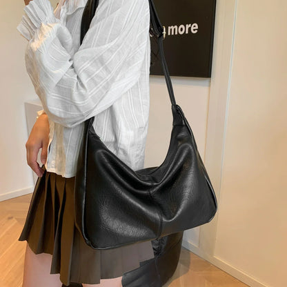 Damen Hobo Handtasche Leder Lässig