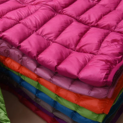 Norvielle Damen Daunenjacke Ultraleicht Mit Kapuze