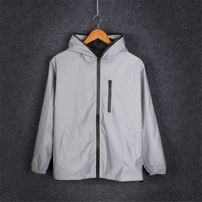 Reflektierende Nachtjacke Für Damen Und Herren