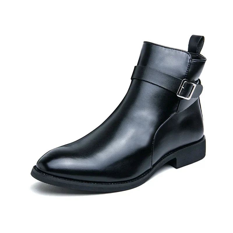 Herren Chelsea Stiefel Klassisches Ankle Design