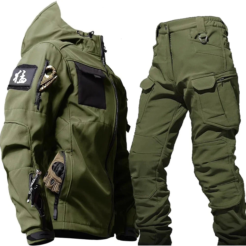 Herren Winterjacke und Hose Wasserdicht