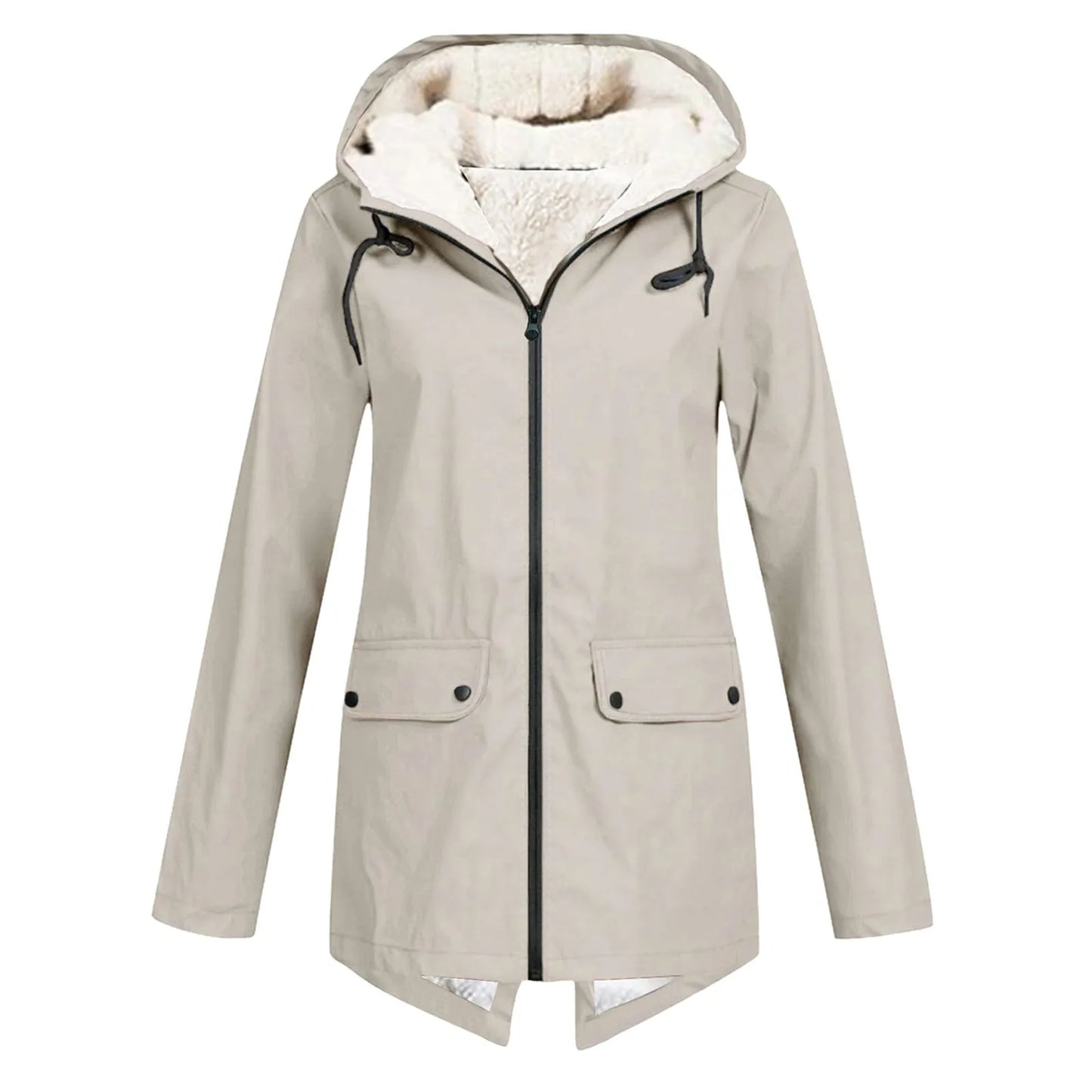 Norvielle Damen Regenjacke Wasserabweisend