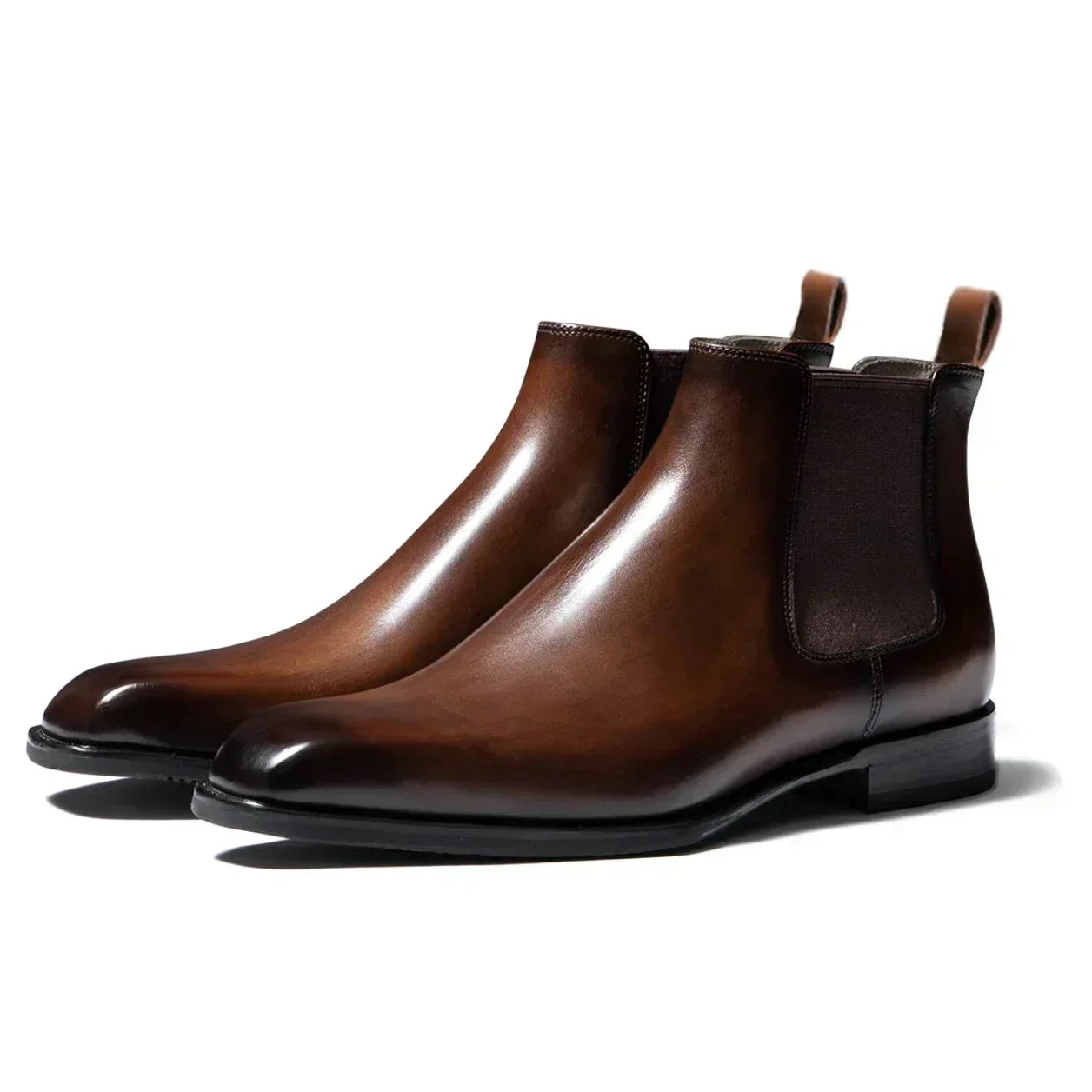 Herren Stiefeletten Schlichte Form