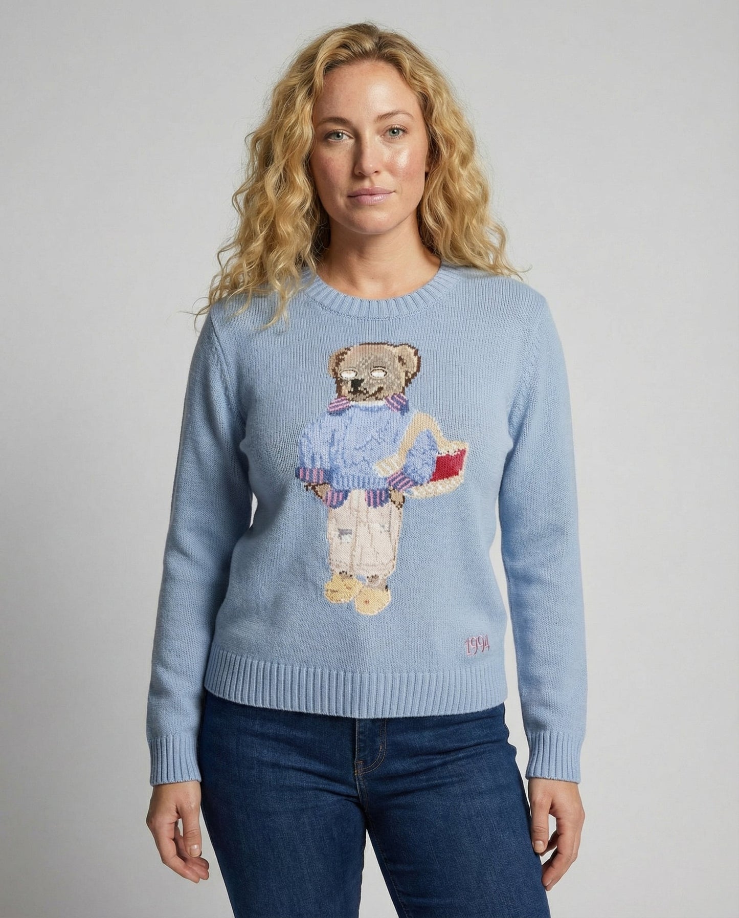 Damen Bärenstrickpullover Locker - Norvielle