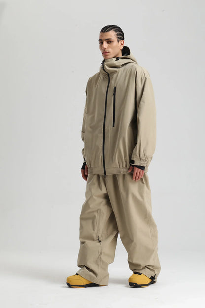 Unisex Skijacke Wasserdicht Isolierter Winterparka