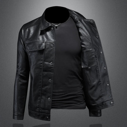 Herren Lederjacke Klassisch