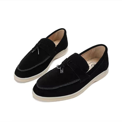 Norvielle Herren Loafers Leder Bequem
