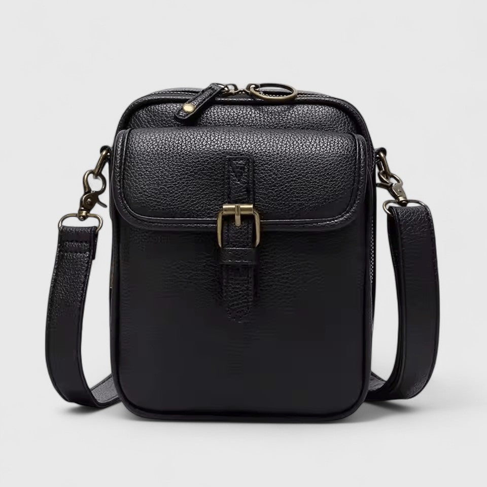 Damen Schultertasche Alltag Leder
