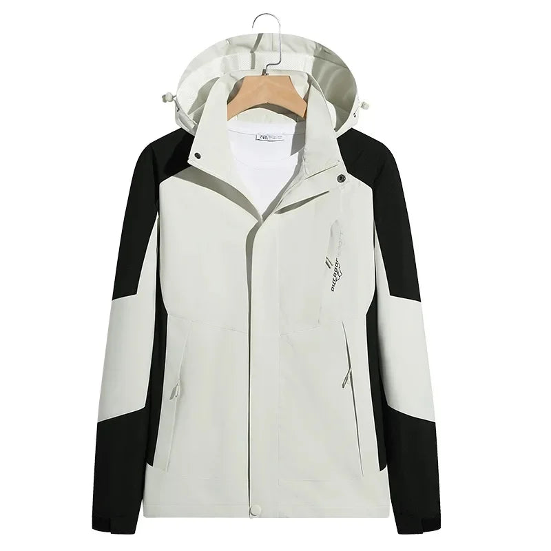 Herren Winterjacke Gefüttert Mit Kapuze
