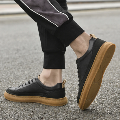 Herren Derby-Schnürschuhe Gummisohle