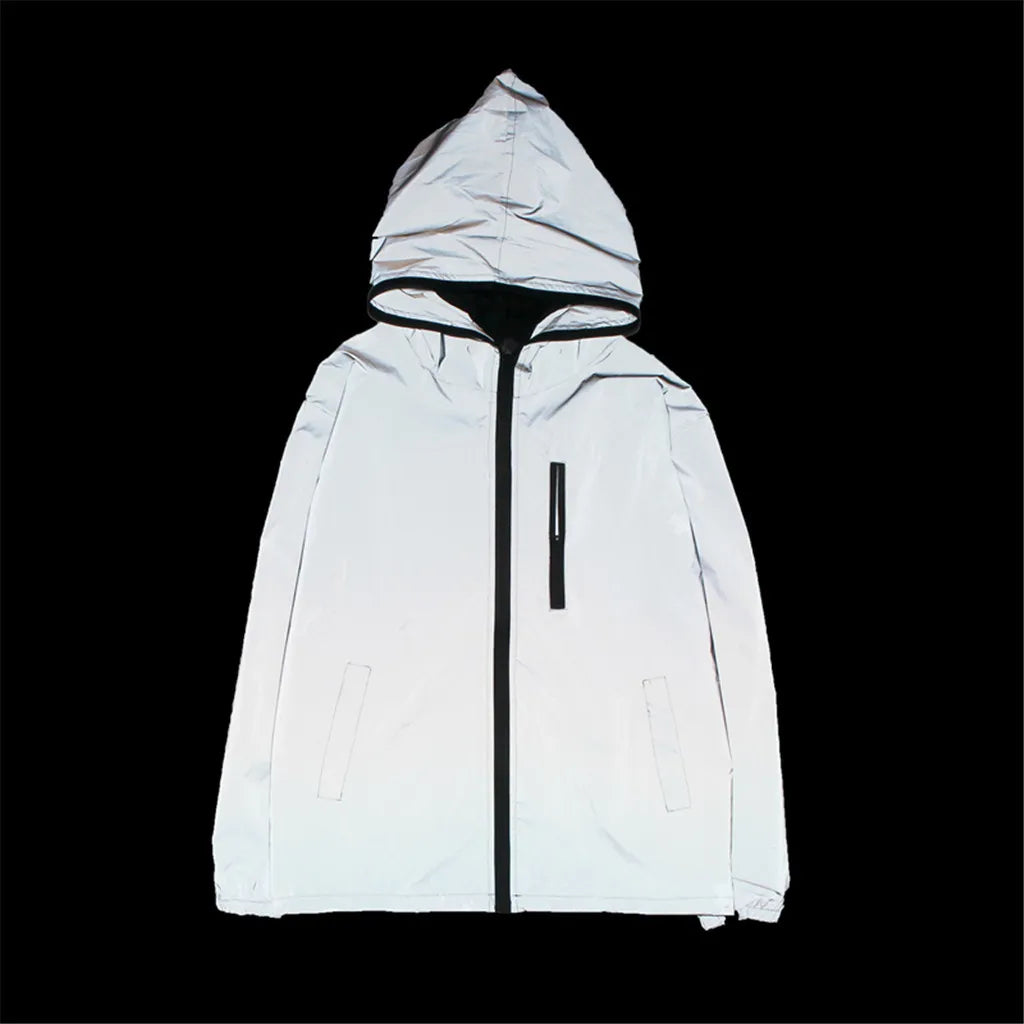 Reflektierende Nachtjacke Für Damen Und Herren
