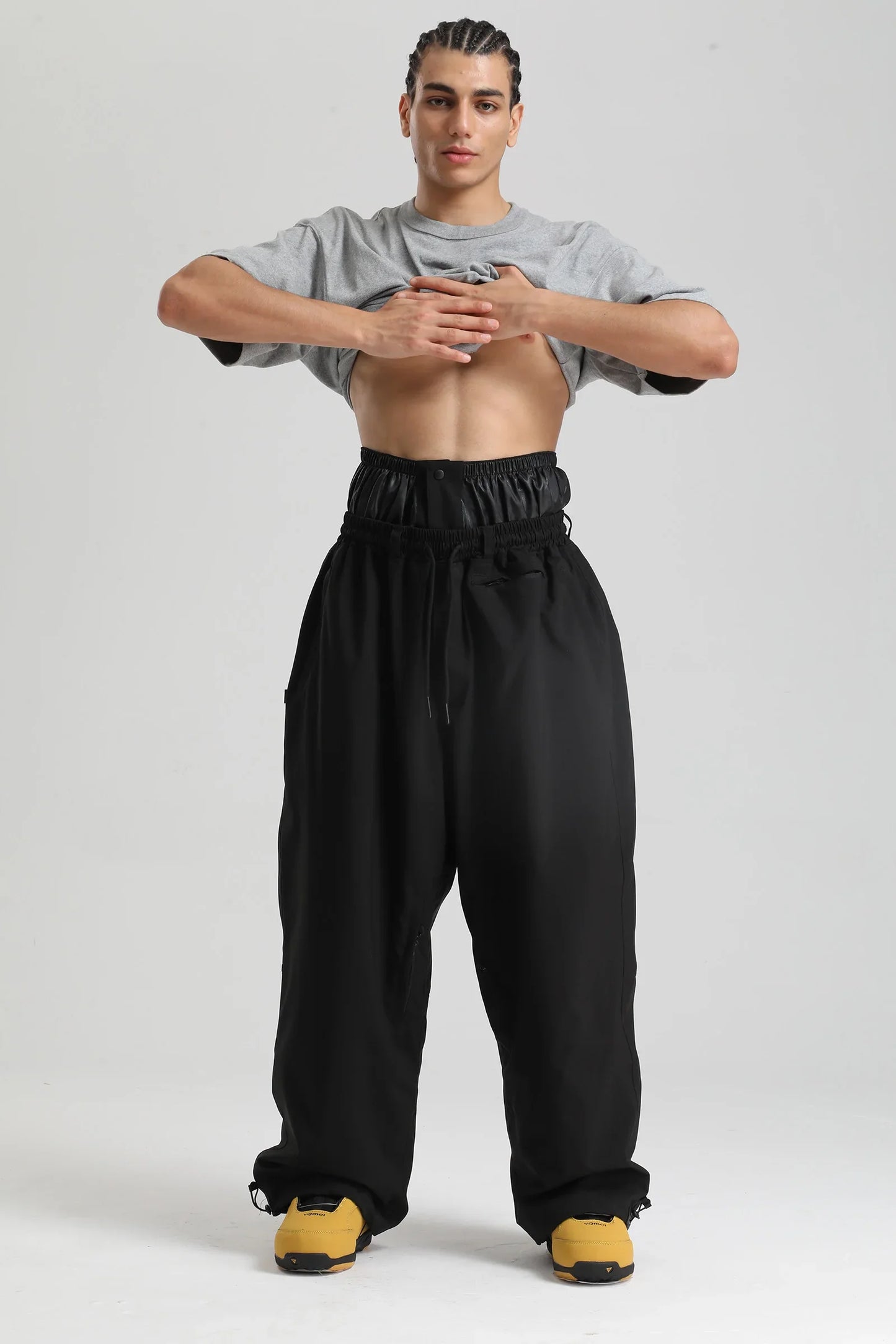 Unisex Skihose Cargo-Stil Locker Geschnitten