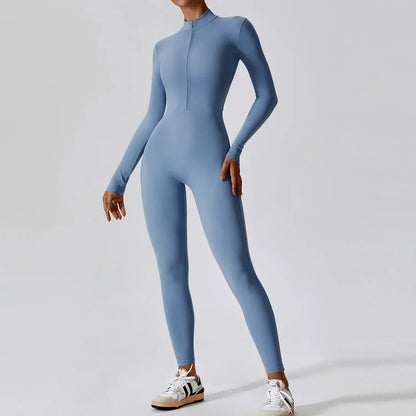 Nahtloser Sportlicher Jumpsuit für Damen