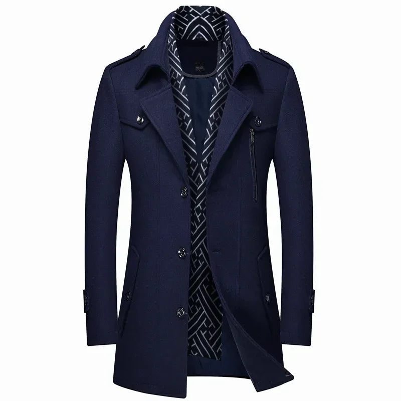 Scott Herren Wollwinterjacke