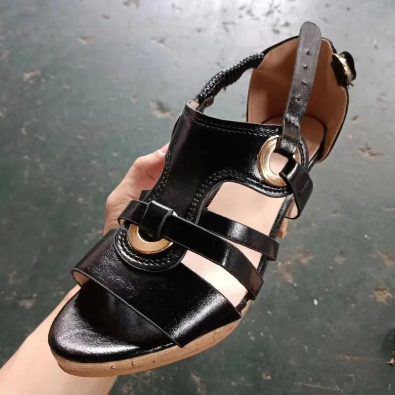 Norvielle Damen Sandalen Hochwertig