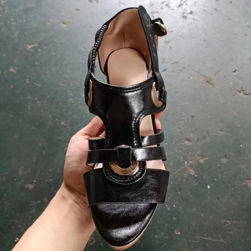 Norvielle Damen Sandalen Hochwertig