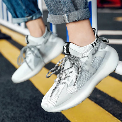 Orthopädische Sneaker Damen Mesh Schnürung
