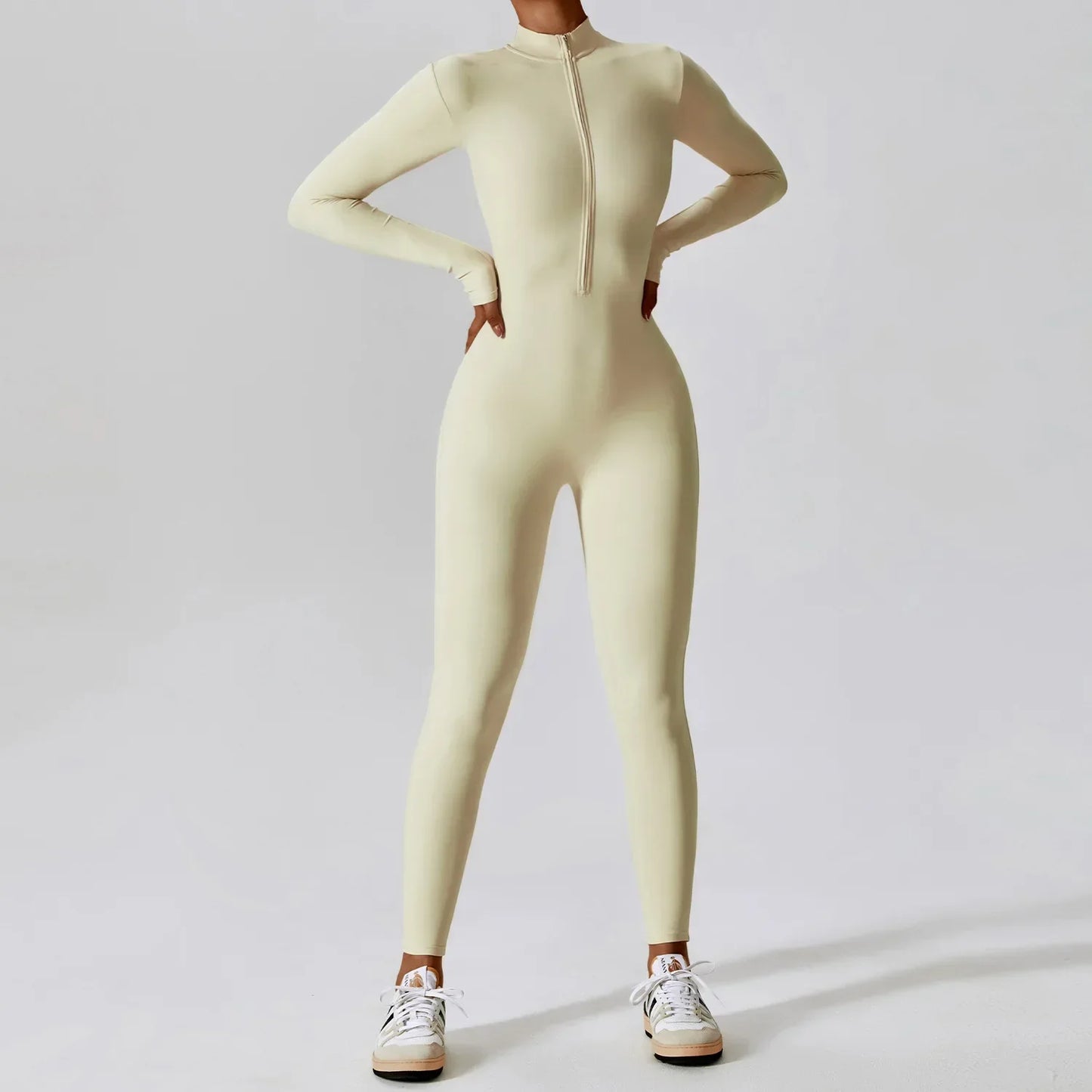 Nahtloser Sportlicher Jumpsuit für Damen