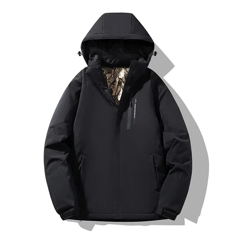 Damen Colorblock Skijacke Winterjacke