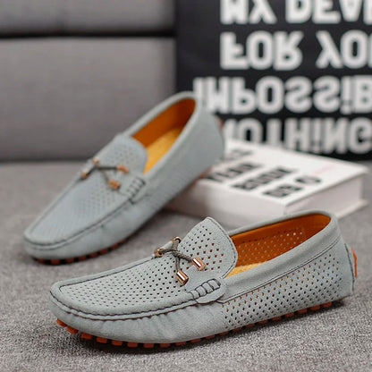 Giovanni atmungsaktive Leder-Schnürschuhe
