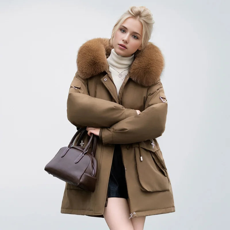 Kunstfelljacke Damen Stilvoll
